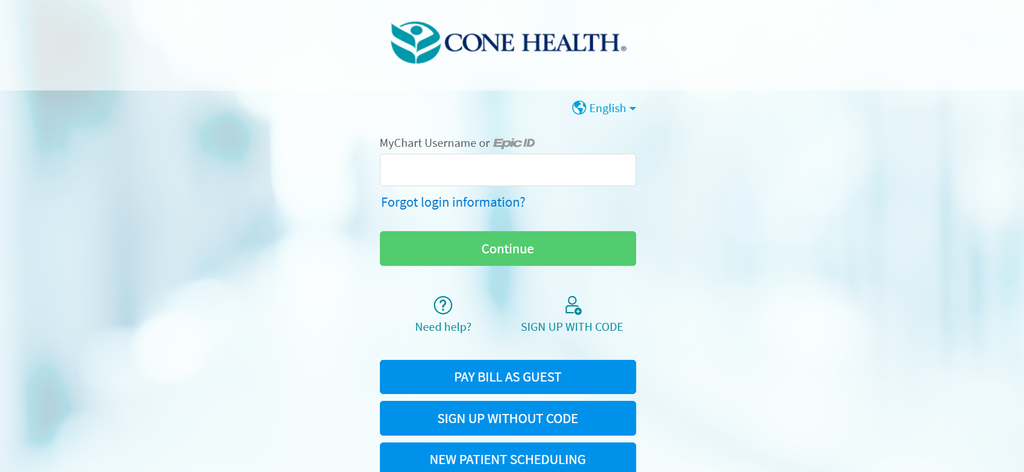 Cone Health MyChart Login